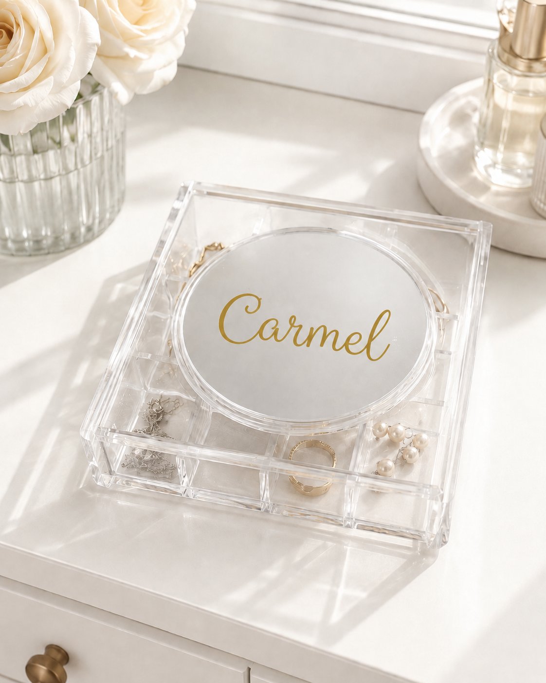 Personalized Acrylic Jewelry Box