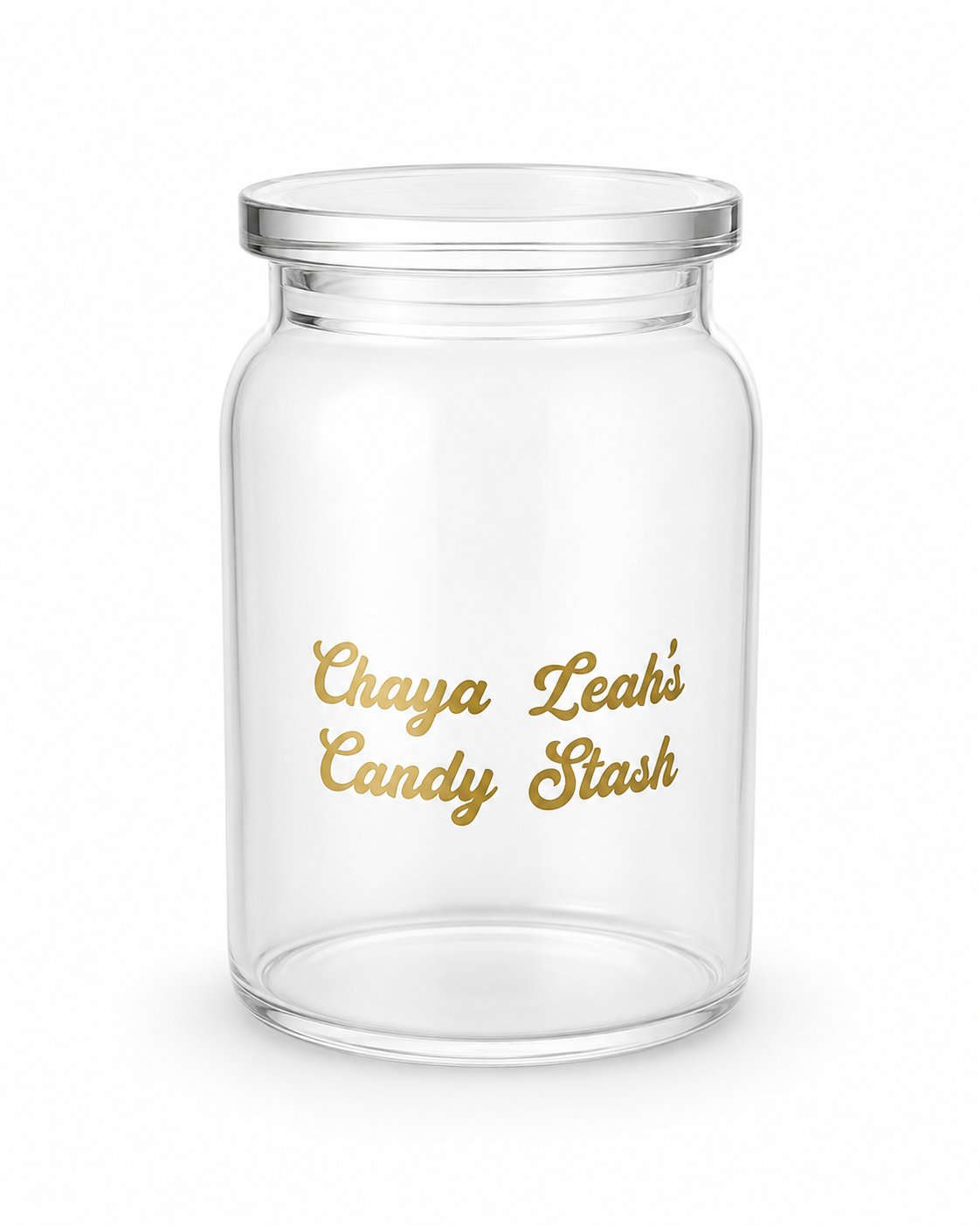 Personalized Candy Jar