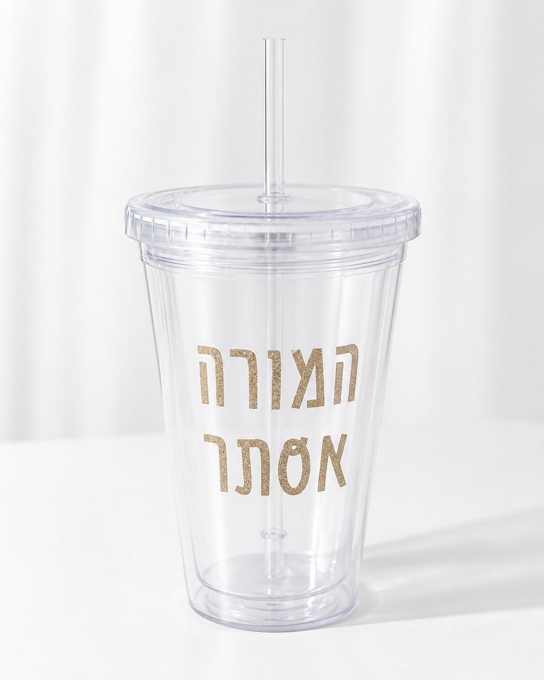Teacher Acrylic Straw Cup
